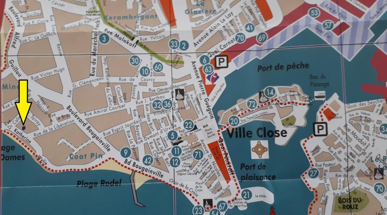 Studio Face A La Mer كونكارنو المظهر الخارجي الصورة